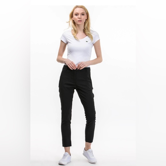 Lacoste cotton chino trouser pants - Picture 1 of 11